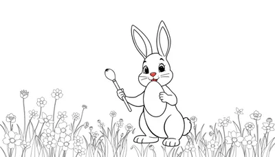 El Conejito Pintor 🐰🎨