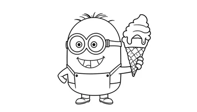 ¡Minion con Helado!