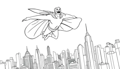 ¡Superhéroe en Vuelo!