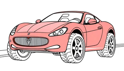 Mi Coche Deportivo Rosa