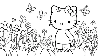 Placa de Color: La Alegría de Hello Kitty