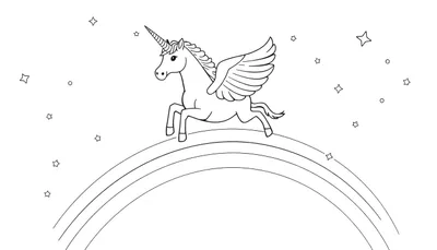 La Placa de Color del Unicornio Mágico