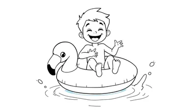 Día de Piscina Divertida