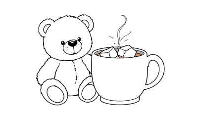 El Oso y la Bebida Helada