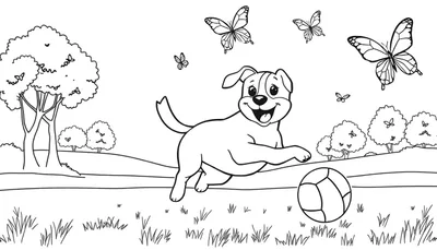 ¡A Jugar! La Placa de Color del Perrito Futbolista