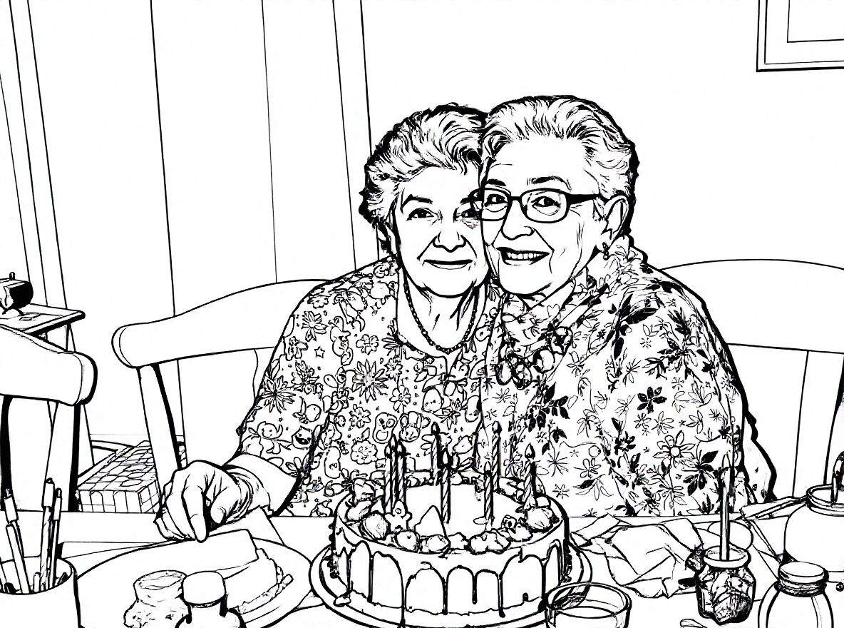 Foto a Dibujo para Colorear